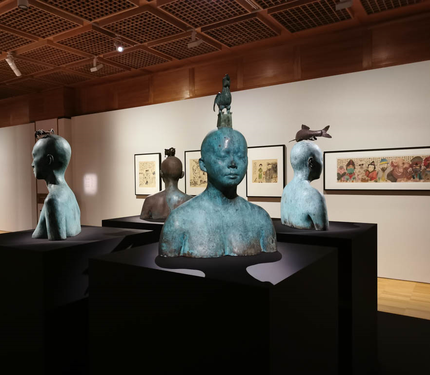 SYDNEY. L'artiste sino-australien Ah Xian. Art Gallery of New South Wales