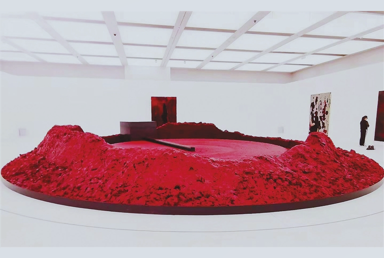 L'artiste anglo-indien Anish Kapoor, Shenzhen