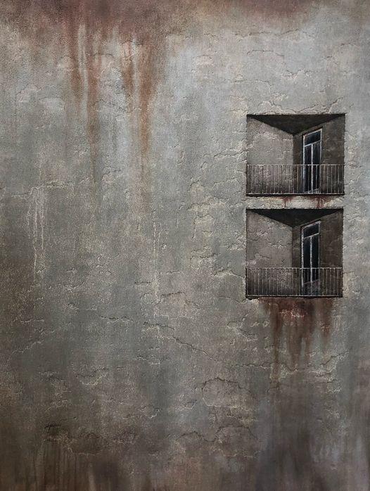 HONG KONG. Iranian artist Azin Zolfaghari. Sovereign Asian Art Price Winner