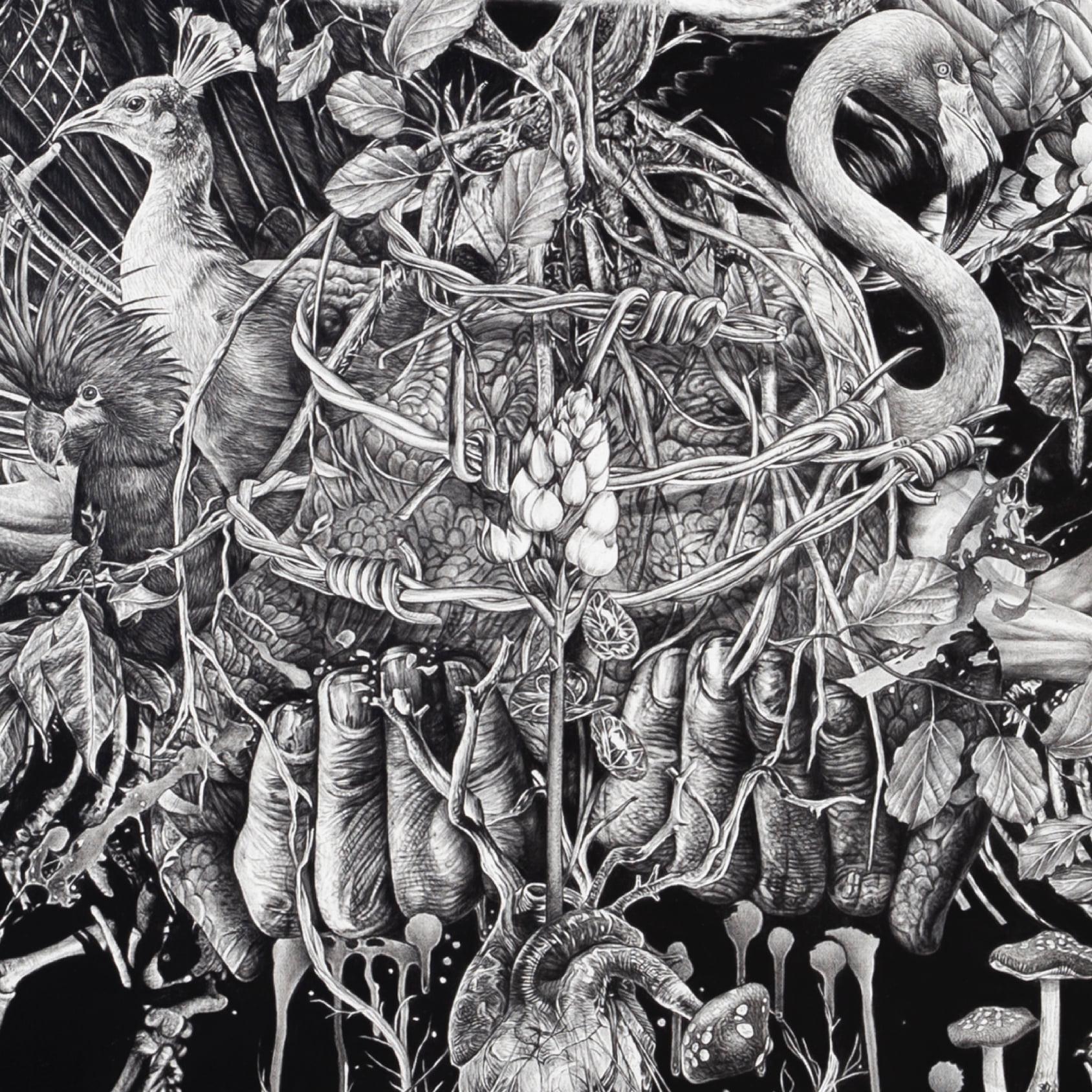 SINGAPOUR. L'artiste indonésien Bestrizal Besta. Art Porters Gallery