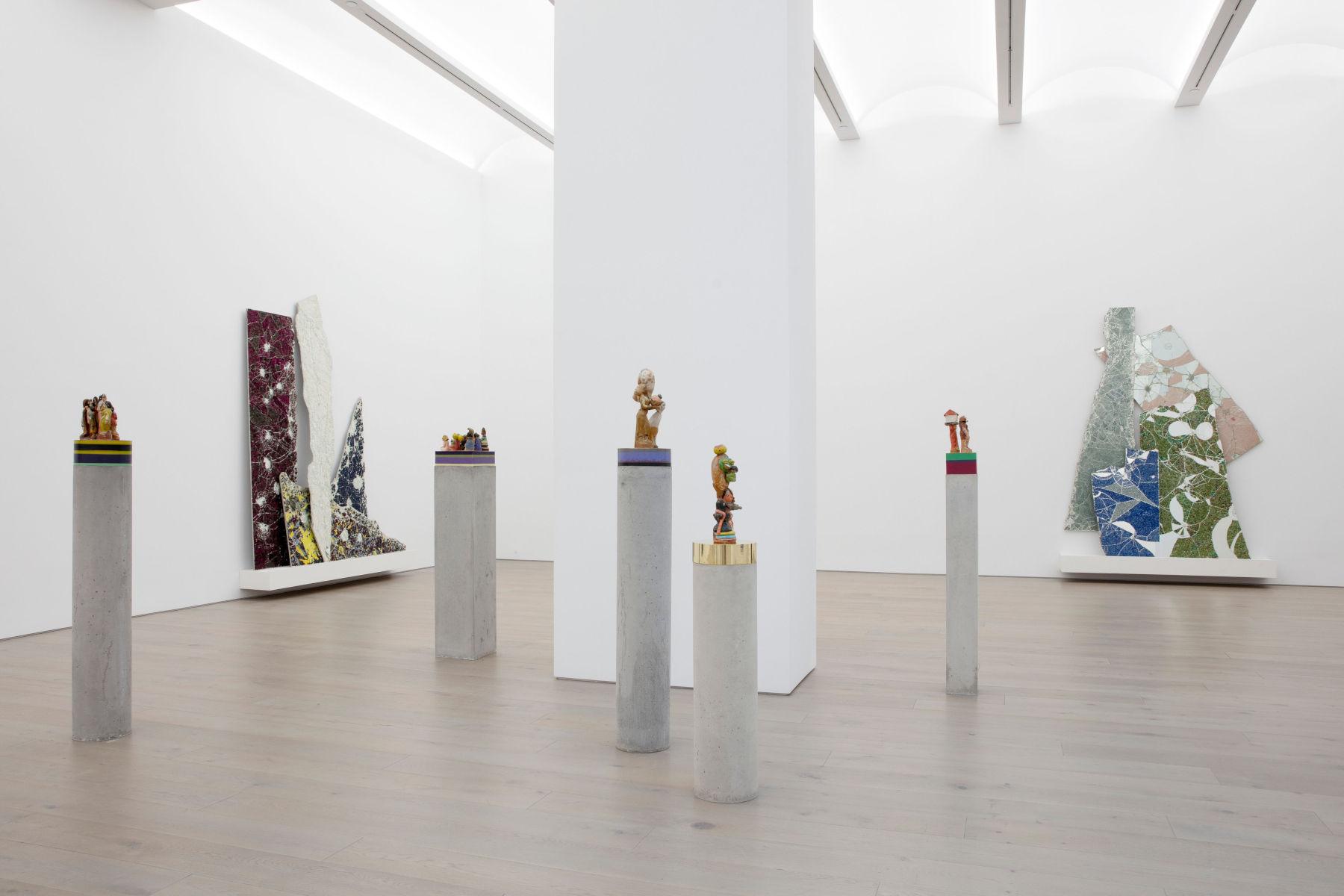 L'artiste indienne Bharti Kher à la galerie Perrotin NY