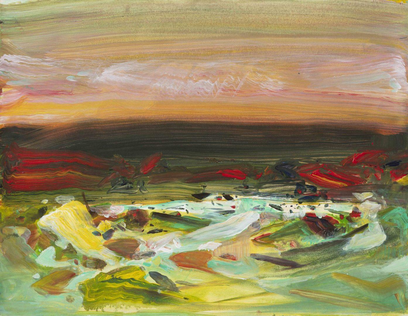 L'artiste franco-chinois Chu Teh-Chun, Hong Kong