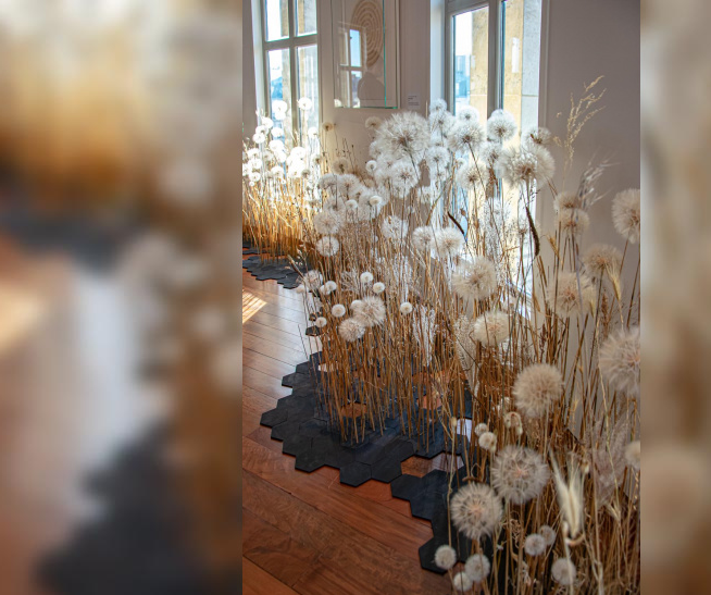 PARIS. L'artiste franco-vietnamien Duy Anh Nhan Duc. Musée Guimet