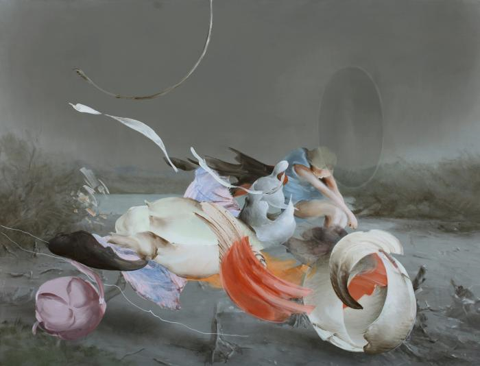 PARIS. Chinese artist Fu Site. Galerie PARIS-B