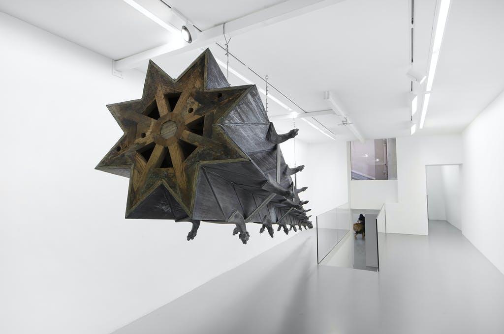 PARIS. The two French-Chinese artists Huang Yong Ping & Shen Yuan. Galerie Kamel Mennour