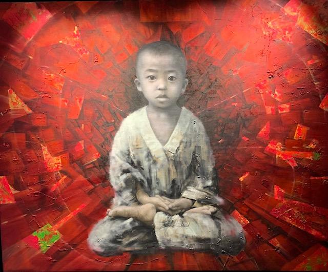 PARIS. L'artiste chinois Li Tianbing. Opera Gallery