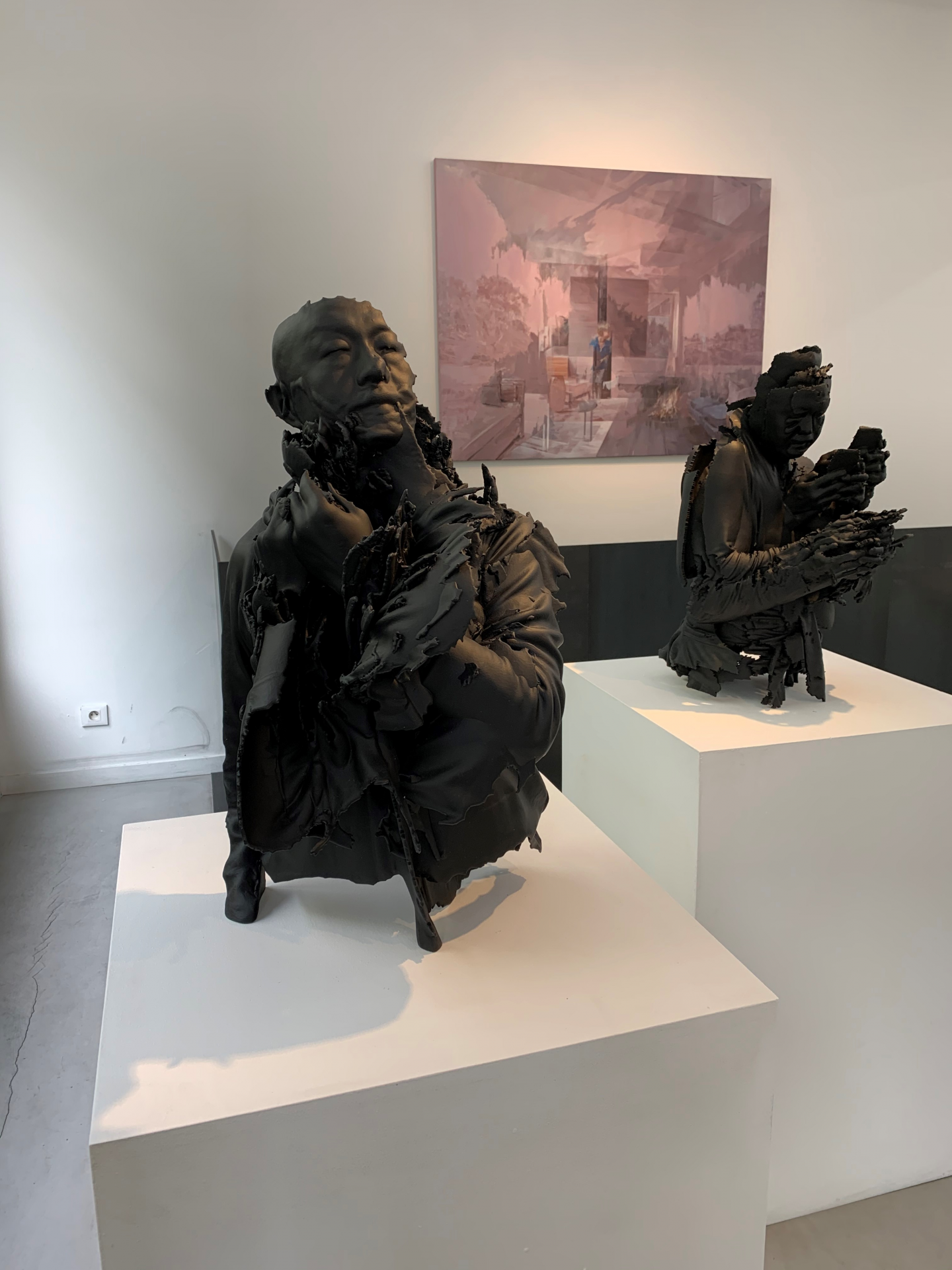 Chinese artist Liu at Paris-Beijing gallery