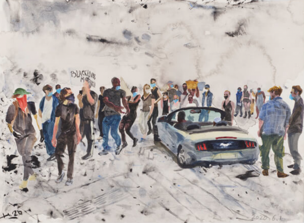 Chinese artist Liu Xiaodong at Lisson Gallery NY