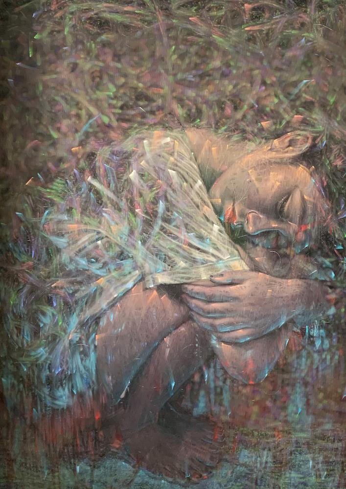 Thai artist Uttaporn Nimmalaikaew at Lanta Fine Art BKK
